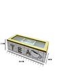 Caja de Té de Madera 3 divisiones Blanco - Miniatura 3