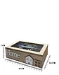 Caja de Té de Madera 6 divisiones - Miniatura 2