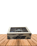 Caja de Té de Madera 6 divisiones hojas
