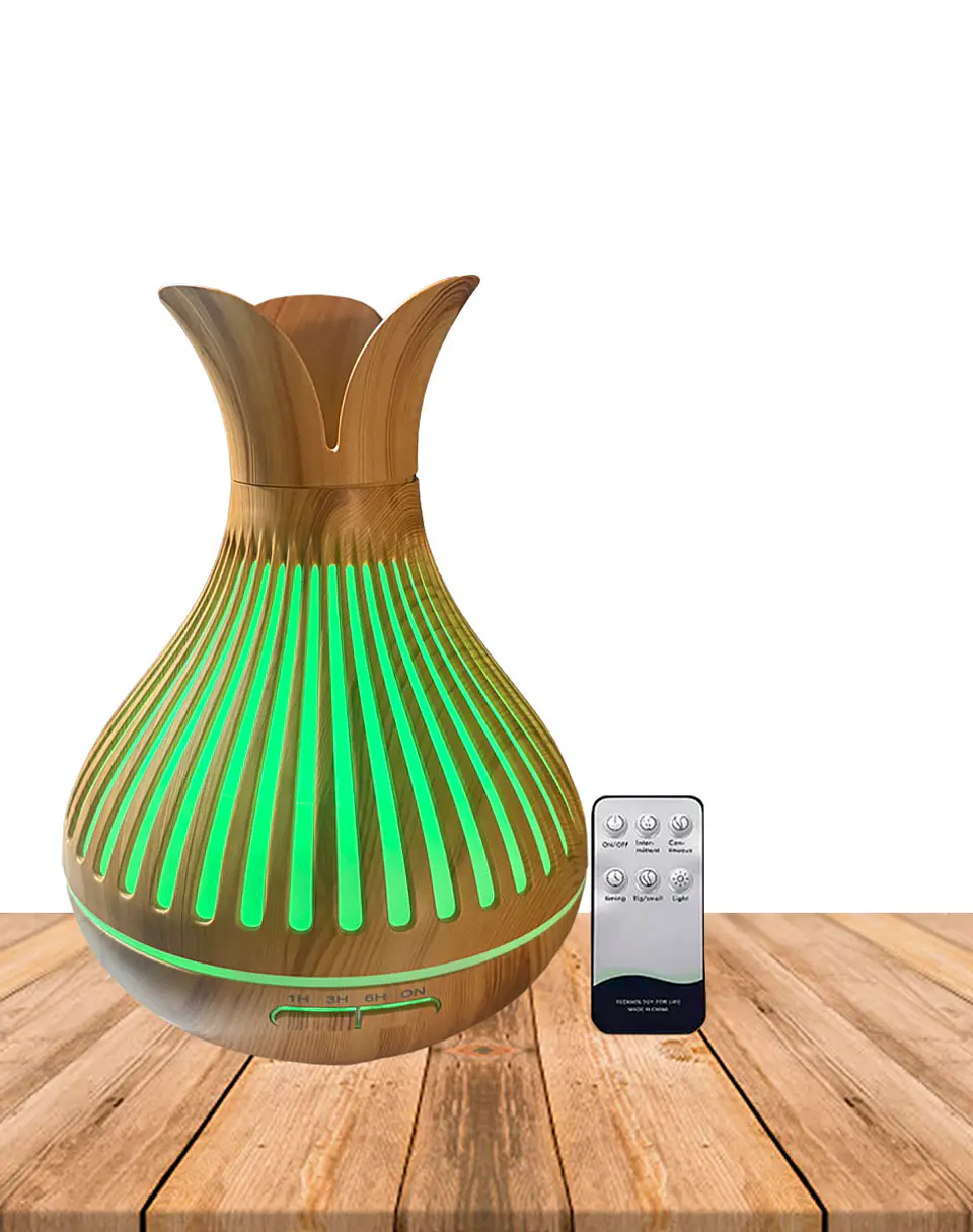 Difusor Humidificador Flor c/Control  JI25-234 1