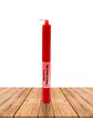 Vela Lisa Esotérica Color Rojo Larga Duración - Miniatura 2