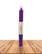 Vela Lisa Esotérica Color Violeta Larga Duración - Miniatura 2