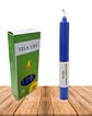 Vela Lisa Esotérica Color Azul Larga Duración. - Miniatura 1