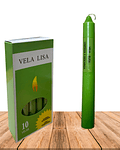 Vela Lisa Esotérica Color Ruda Larga Duración