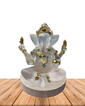Figura Dios Ganesha con Luz