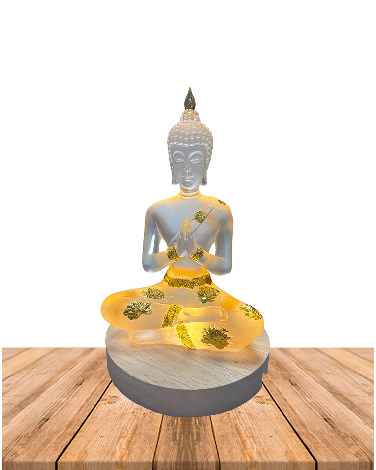 Figura Buda con Luz