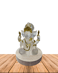 Figura Ganesha con Luz 13 cm