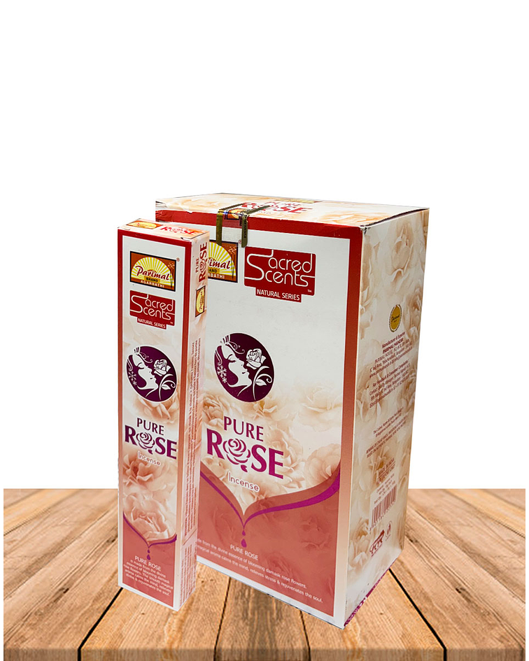 Incienso Parimal Rosa Pura 15 gr