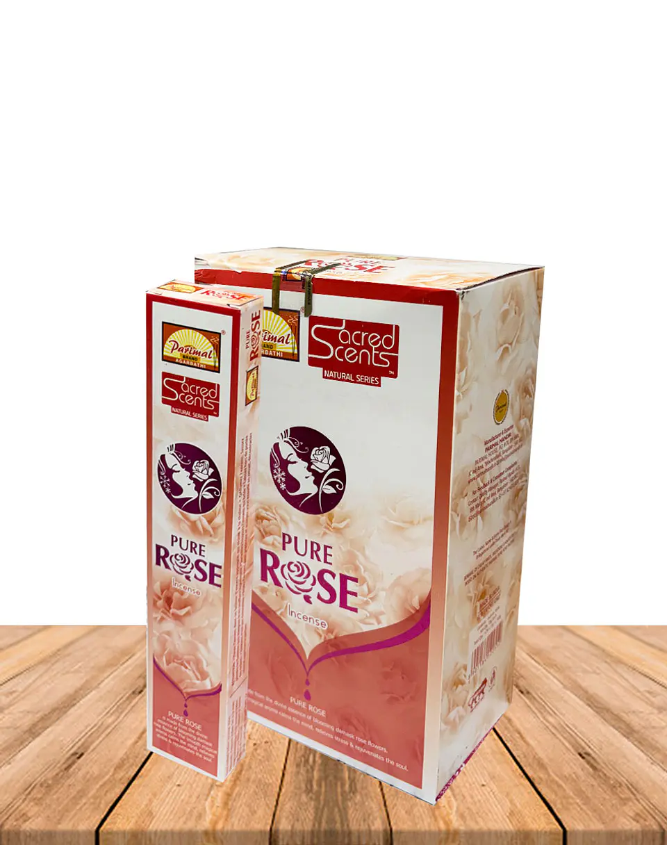 Incienso Parimal Rosa Pura 15 gr 1