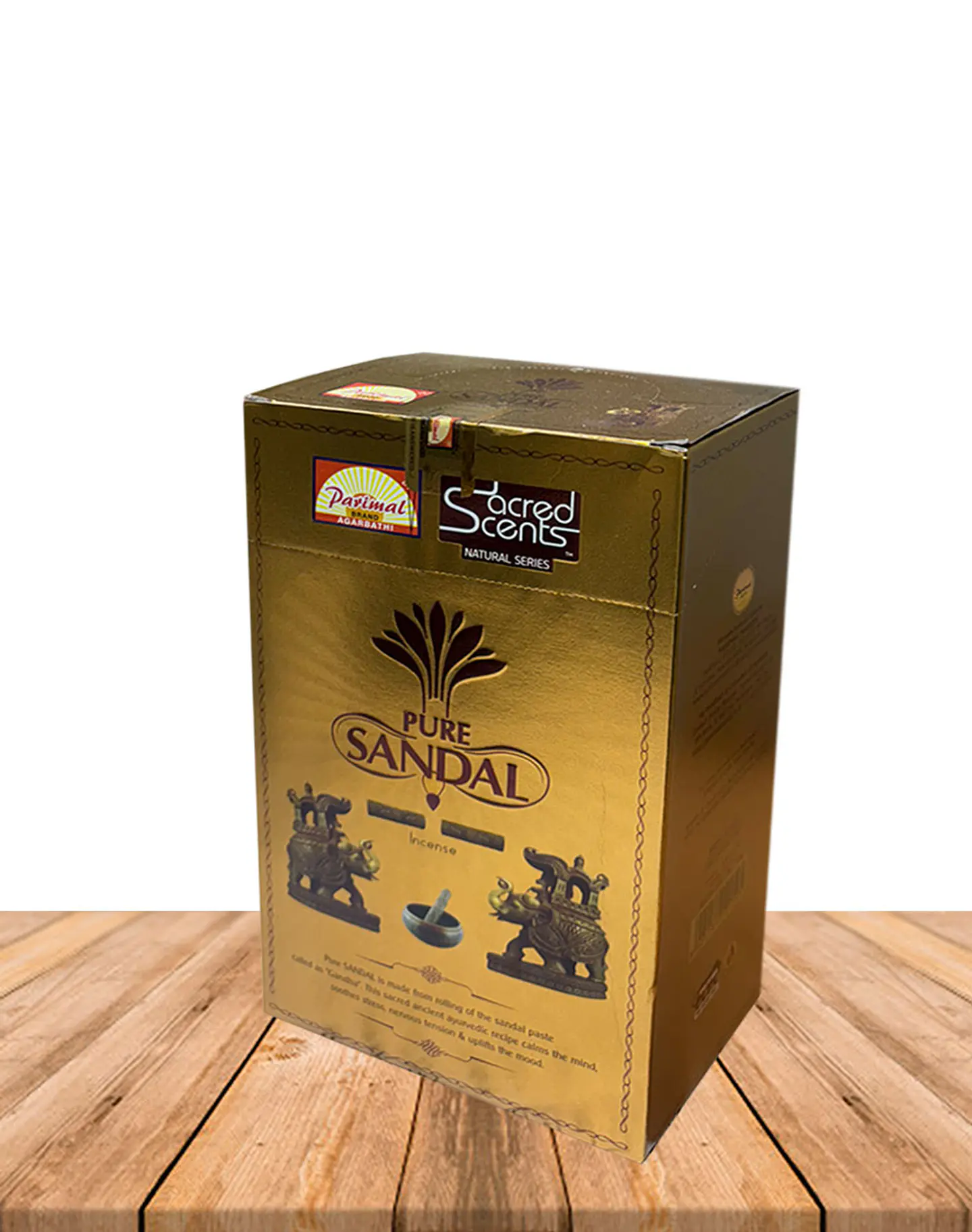Incienso Parimal Sándalo Puro 15 gr 3