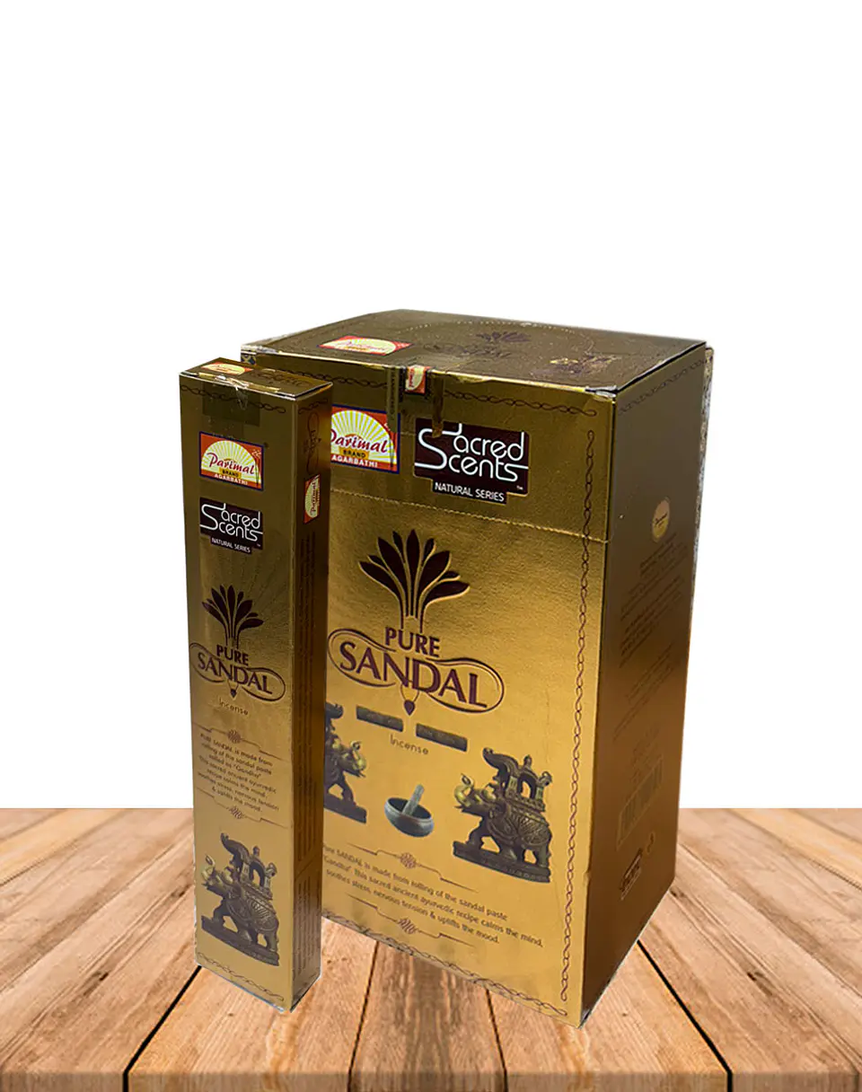 Incienso Parimal Sándalo Puro 15 gr 1