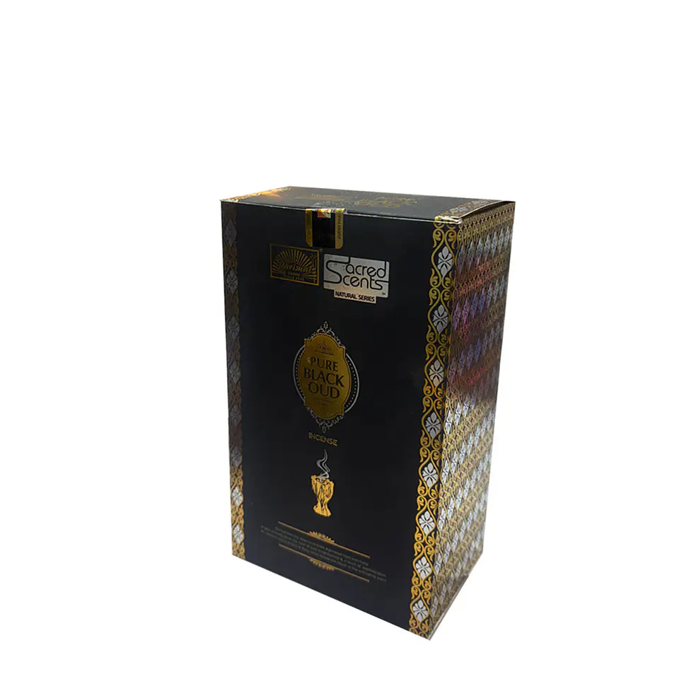 Incienso Parimal Sacred Scents Pure Black Oud 15Gr 2
