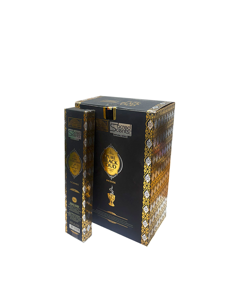 Incienso Parimal Sacred Scents Pure Black Oud 15Gr