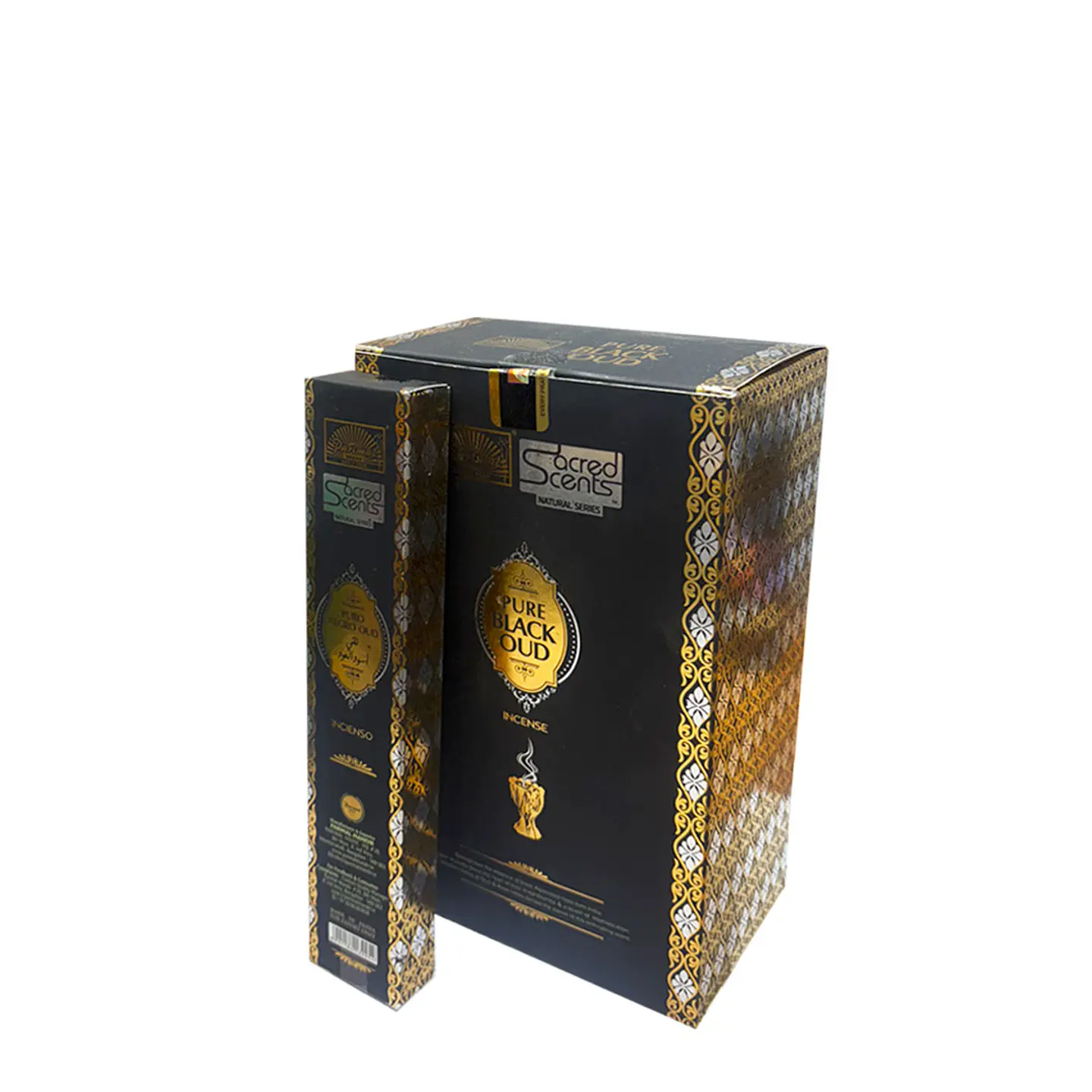 Incienso Parimal Sacred Scents Pure Black Oud 15Gr 5