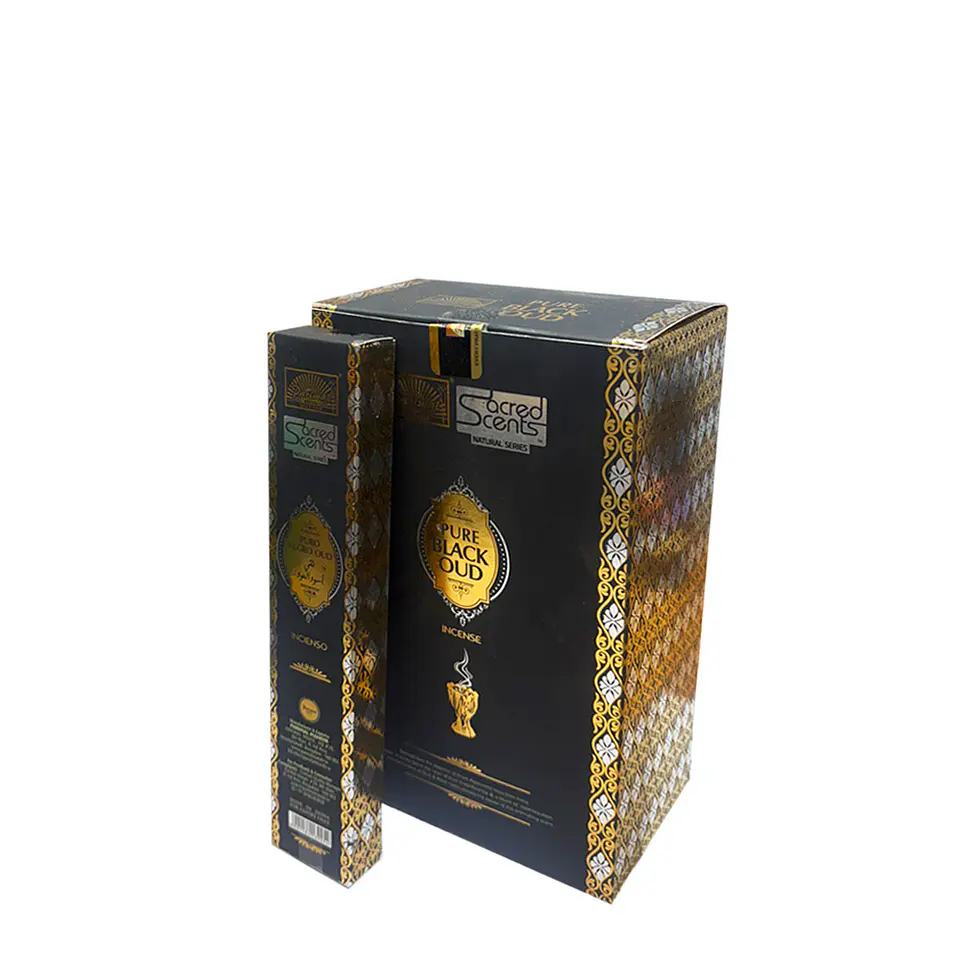 Incienso Parimal Sacred Scents Pure Black Oud 15Gr 5