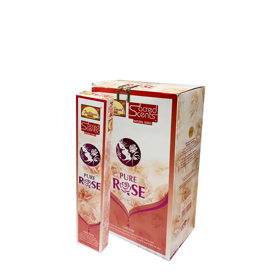 Incienso Parimal Rosa Pura 15 gr 5