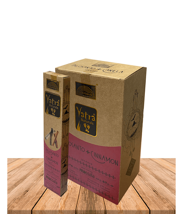 Incienso Parimal Palosanto + Canela  15 gr