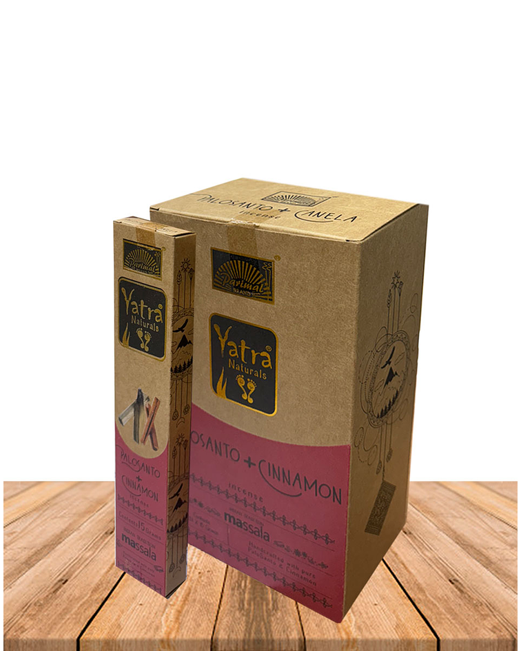 Incienso Parimal Palosanto + Canela  15 gr