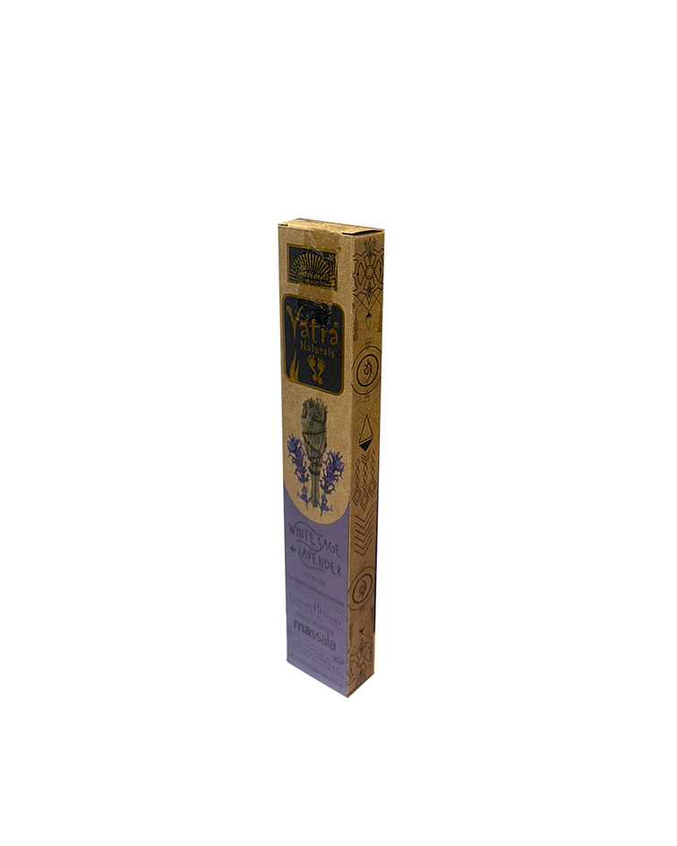 Incienso Yatra Naturals Salvia Blanca & Lavanda 15gr