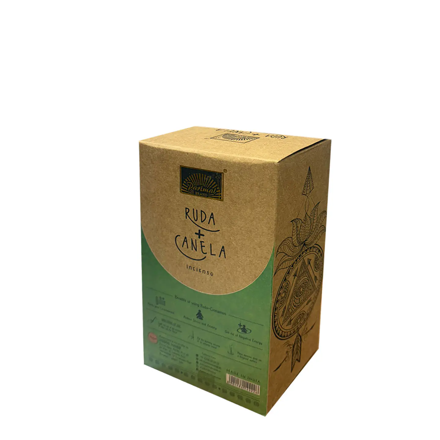 Incienso Yatra Naturals Ruda Canela 15gr 3