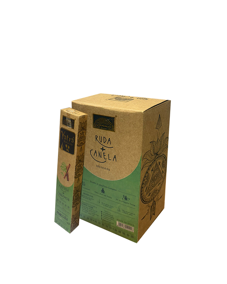 Incienso Yatra Naturals Ruda Canela 15gr