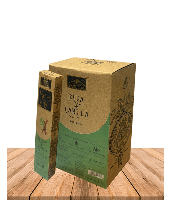 Incienso Yatra Naturals Ruda Canela 15gr