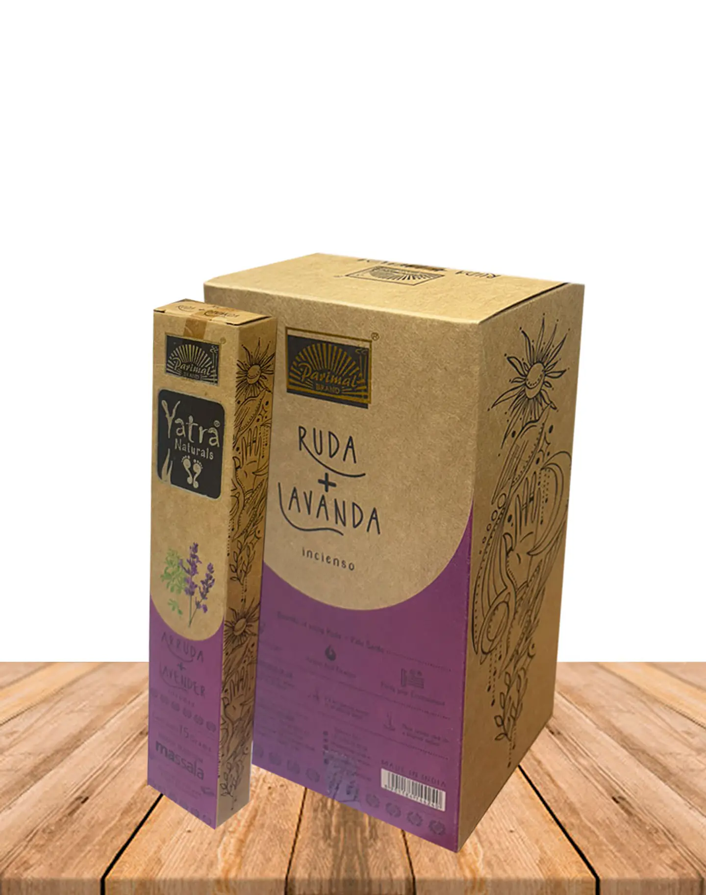 Incienso Yatra Naturals Ruda Lavanda 15gr 1