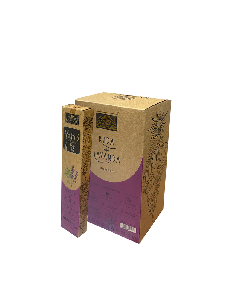 Incienso Yatra Naturals Ruda Lavanda 15gr