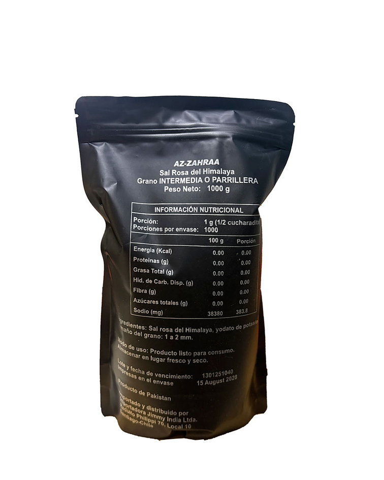 Sal Rosa de Himalaya Parrillera 