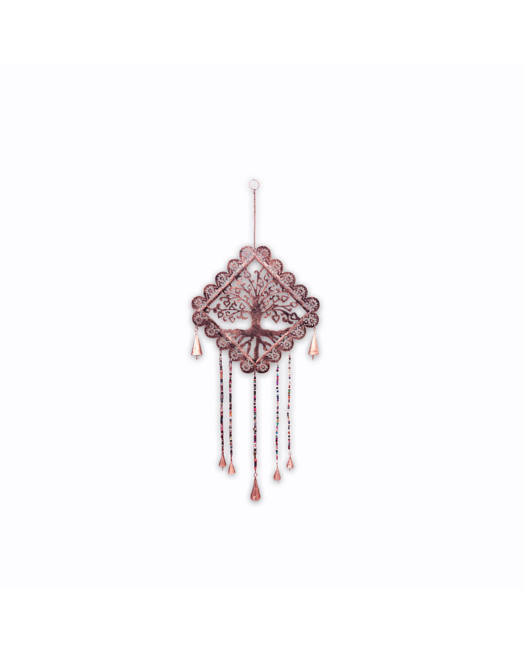 Campana De Viento Árbol Cuadrado  12"  VDQ20-084