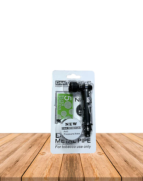 Set Pipa Metálica Esqueleto + Rejilla DK8159H