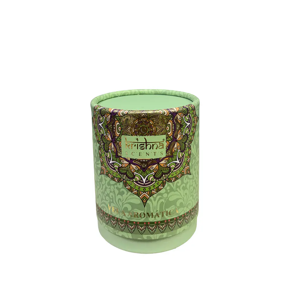 Vela Aromática  Krishna 120 GR - Eucalipto Menta 3