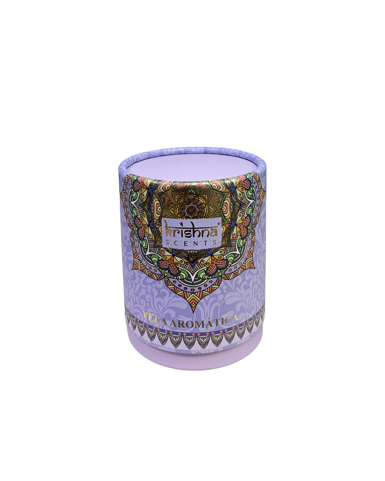 Vela Aromática  Krishna 120 GR - Lavanda Cedro