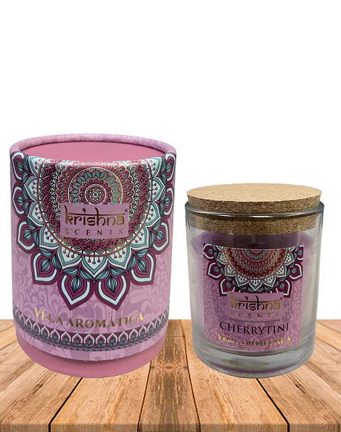 Vela Aromática Krishna 120 GR - Cherrytini