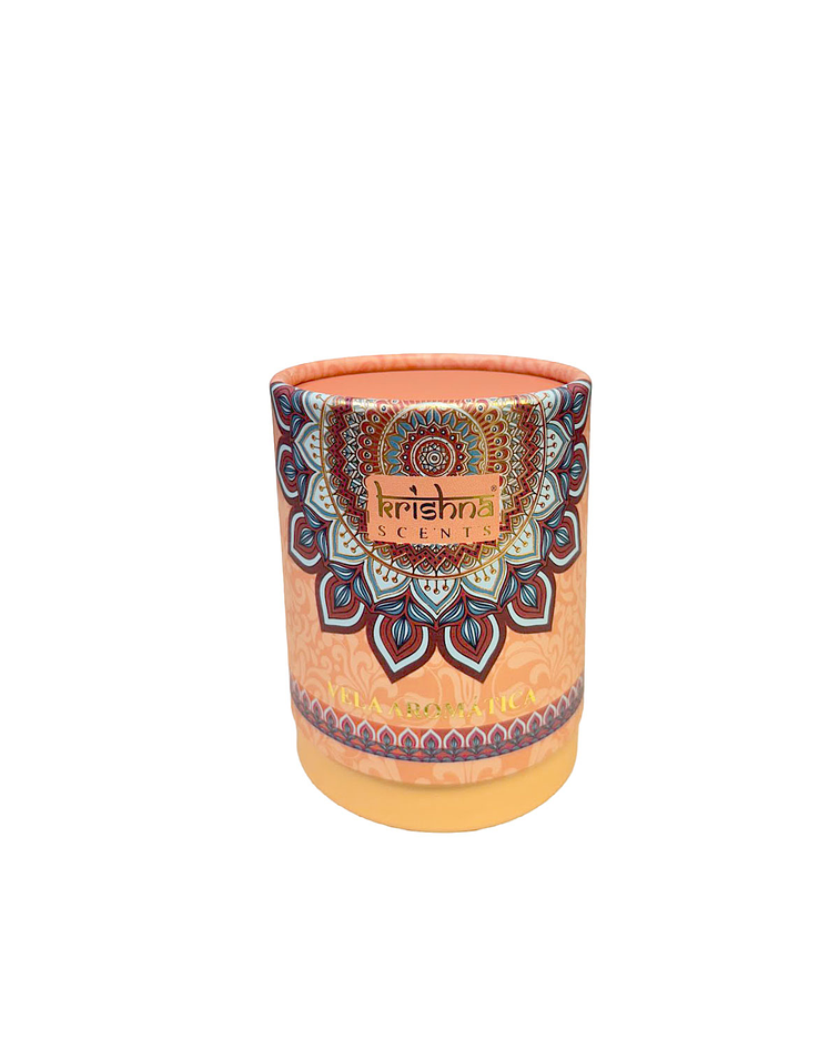 Vela Aromática  Krishna 120 GR - Flor De Naranja