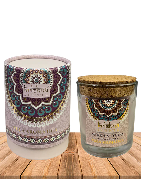 Vela Aromática Krishna 120 GR - Mirra & Tonka