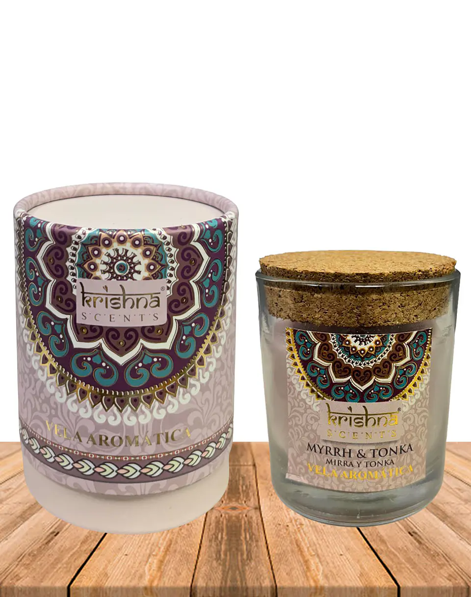 Vela Aromática Krishna 120 GR - Mirra & Tonka 1
