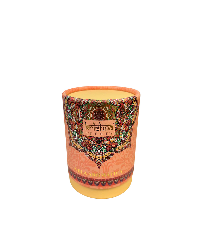 Vela Aromática  Krishna 120 GR - Mandarina