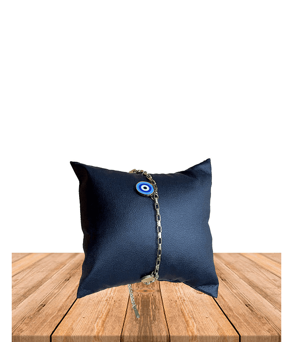 Brazalete de Acero inoxidable Tercer Ojo Dorado.