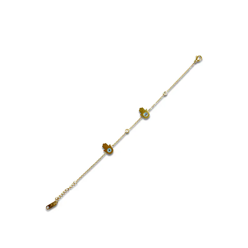 Brazalete  / Tobillera de Acero inoxidable- Tercer Ojo 5