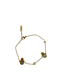 Brazalete  / Tobillera de Acero inoxidable- Dorado Tercer Ojo