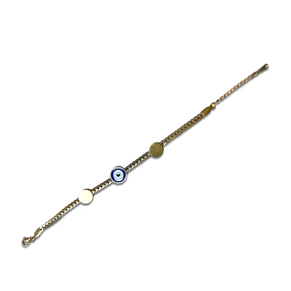 Pulsera / Tobillera de Acero inoxidable Cadena Gruesa 7