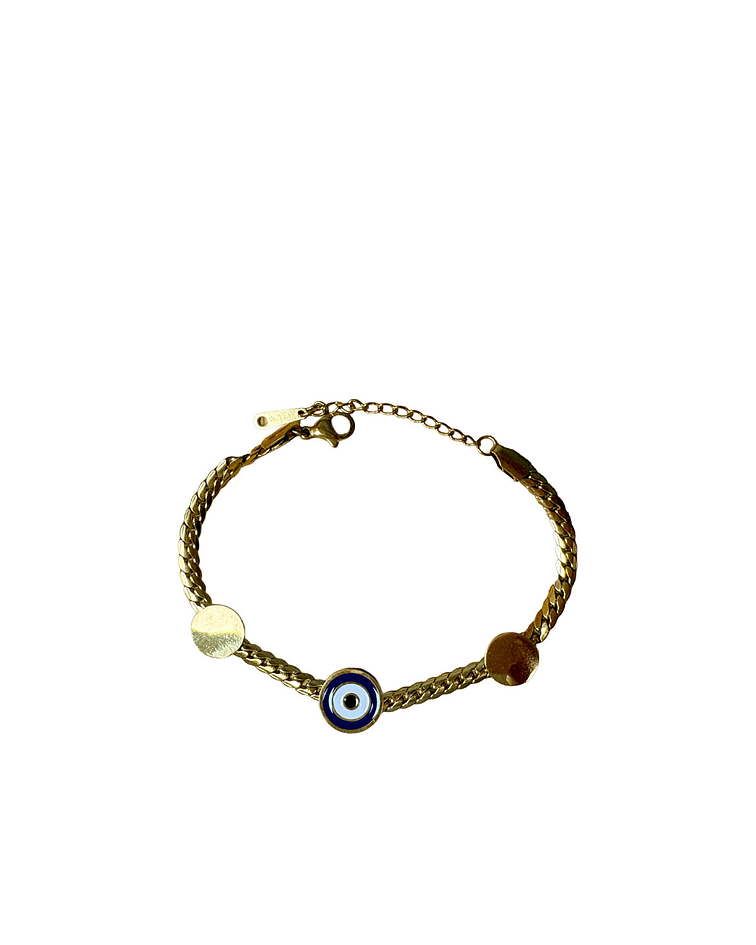 Brazalete / Tobillera de Acero inoxidable Cadena Gruesa