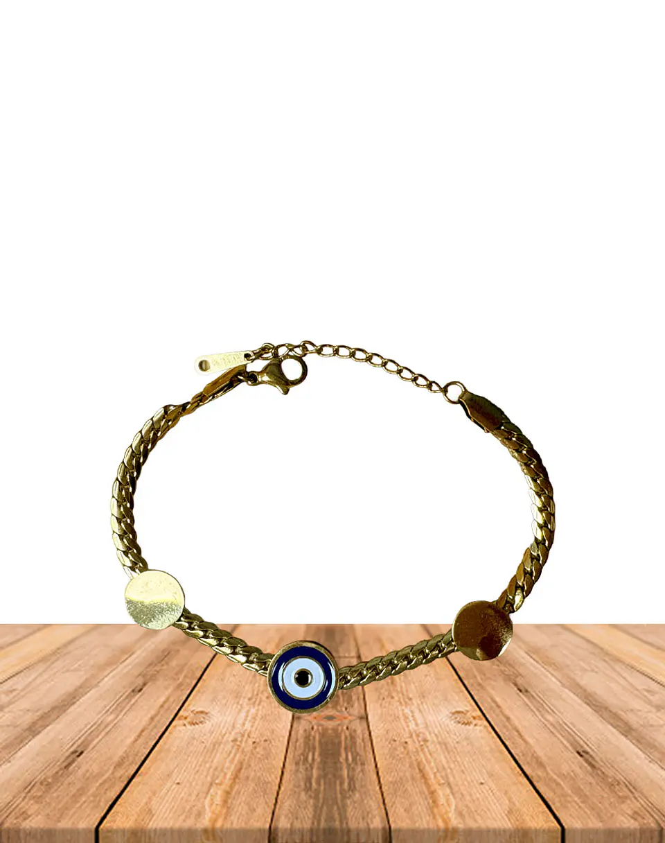 Pulsera / Tobillera de Acero inoxidable Cadena Gruesa 3