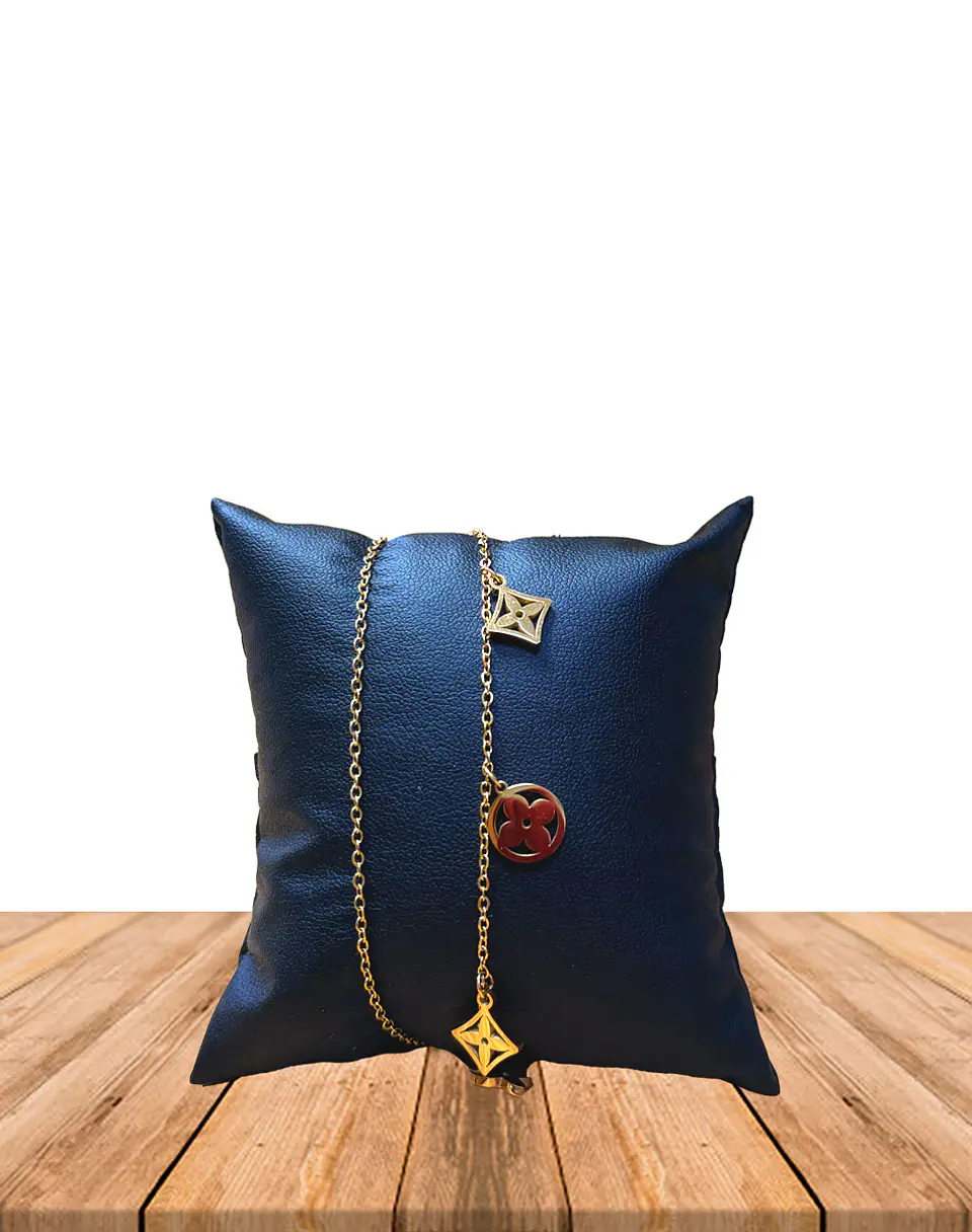 Brazalete de Acero inoxidable línea doble  1