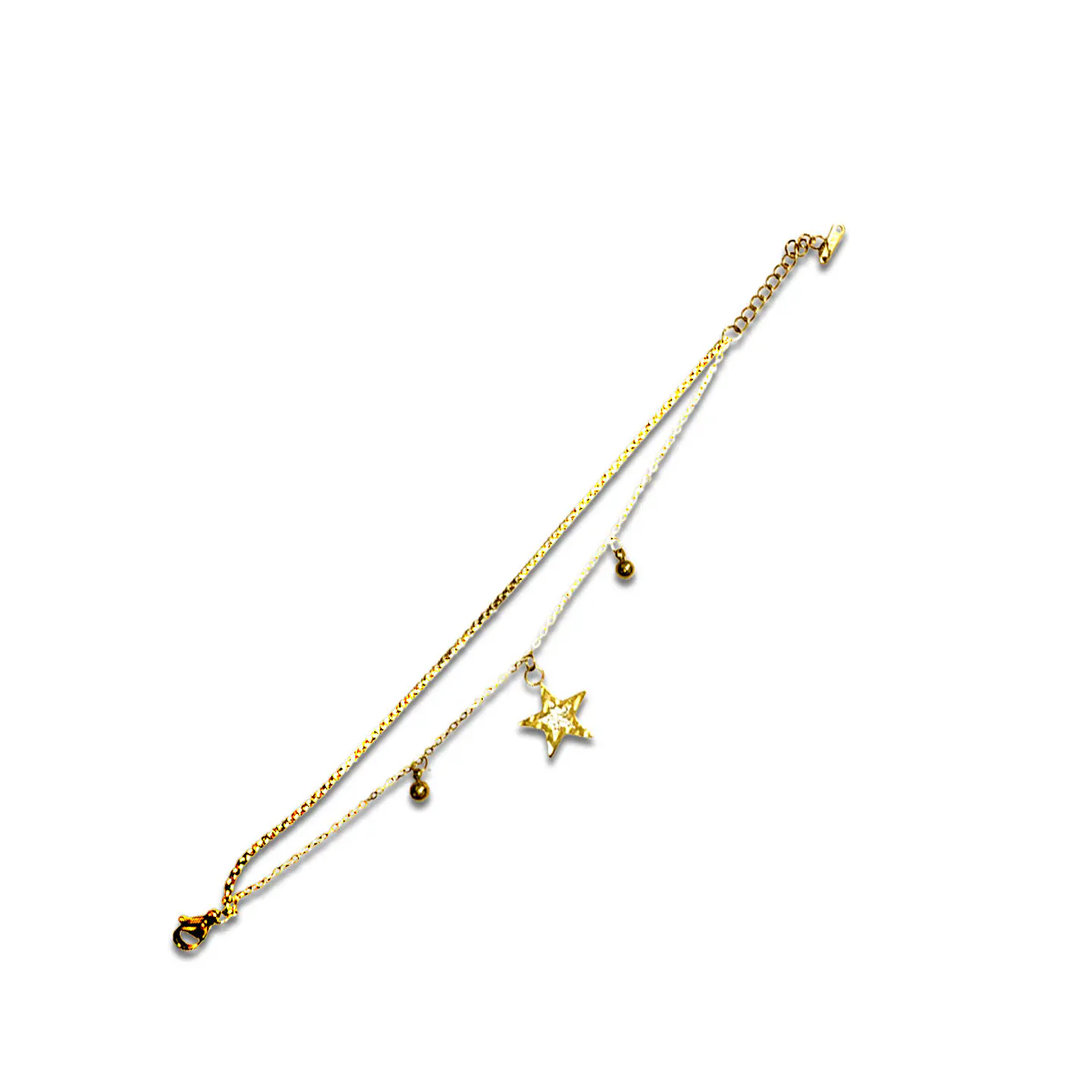Brazalete / Tobillera de Acero inoxidable dijes  4