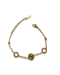 Brazalete / Tobillera de Acero inoxidable dijes