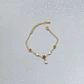 Brazalete / Tobillera de Acero inoxidable dijes-estrella y perlas - Miniatura 6