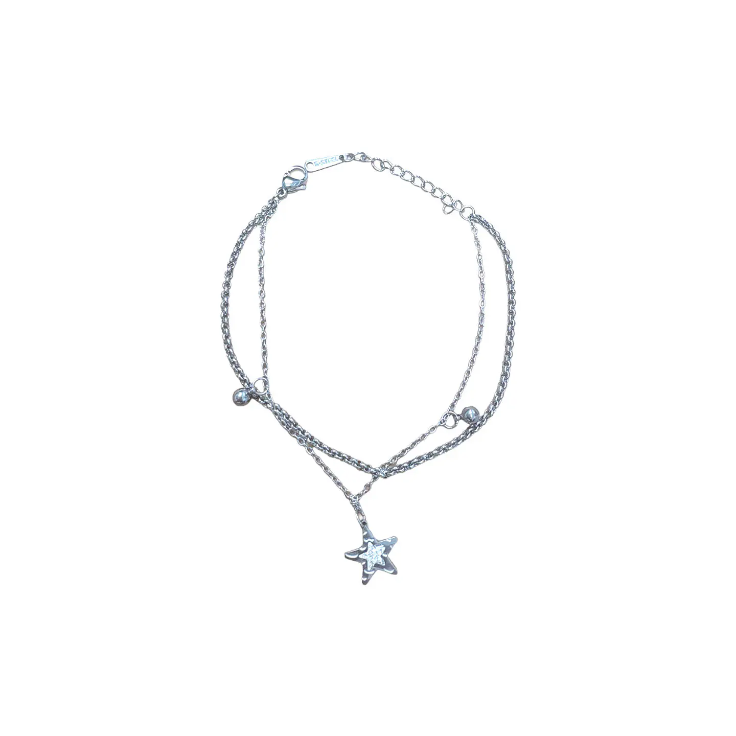 Brazalete / Tobillera de Acero inoxidable dijes  7