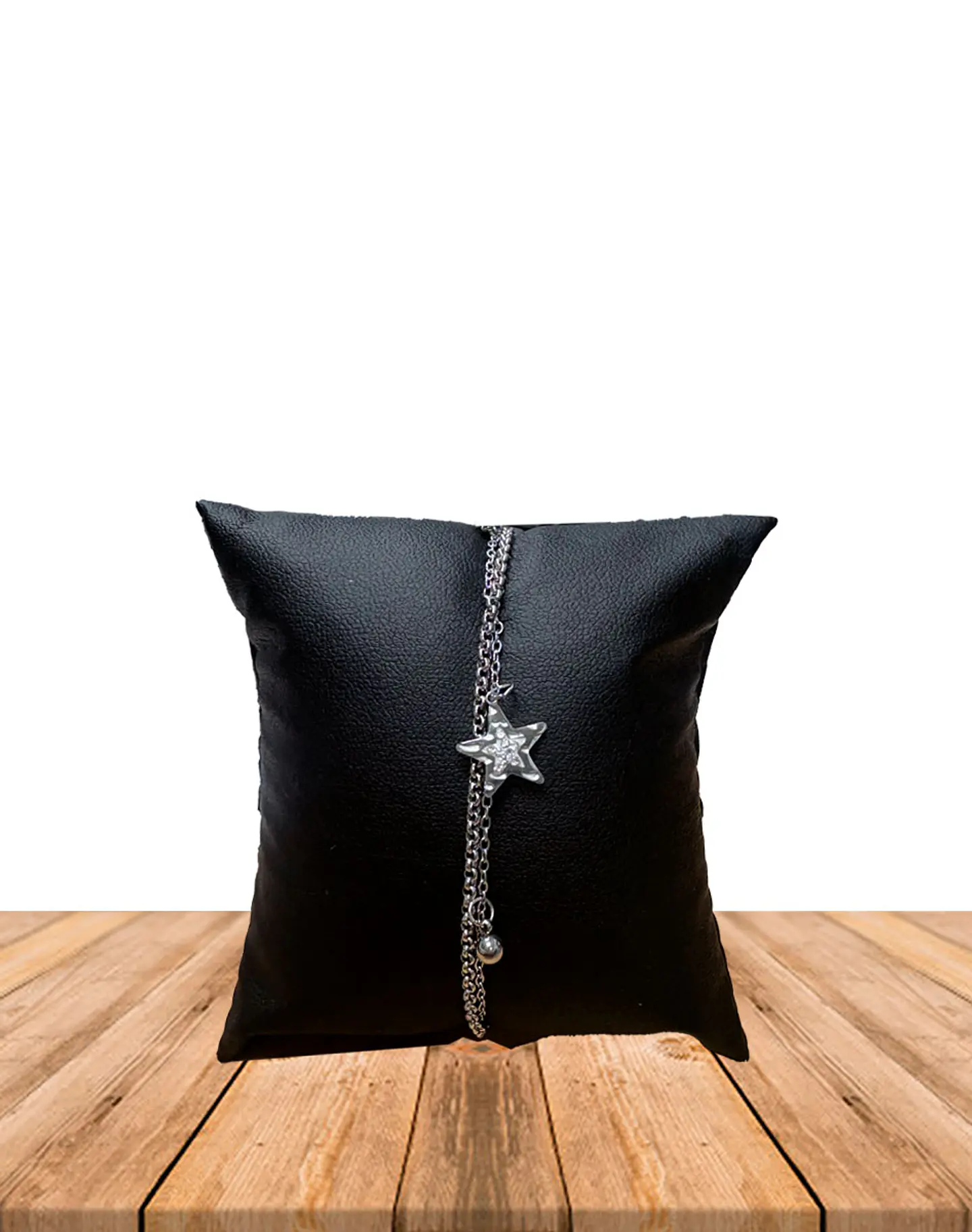 Brazalete / Tobillera de Acero inoxidable dijes  2